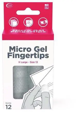 Micro-Gel Fingertips Size 13 X-Large Clear 12/Pack 41090
