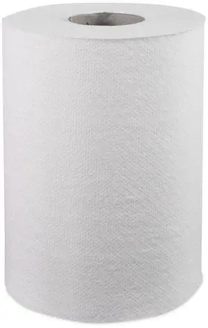 Hardwound Roll Towels 1-Ply 8" x 350 ft White 12 Rolls/Carton WIN109