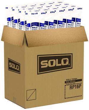 Double Sided Poly DSP Paper Cold Cups 16 oz White 50 Cups/Sleeve 20 Sleeves/Carton RP16P2050