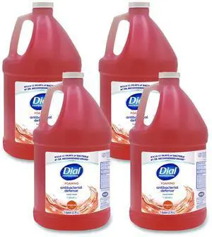 Dial Antibacterial Foaming Hand Wash Refill, Original Scent, 4 Gallons/Carton