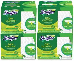 Dry Refill Cloths. 8 x 10.4 White 32 Box 4 Boxes/Carton 80374620