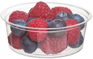 Renewable and Compostable Portion Cups 2 oz Plastic Clear 100/Pack 20 Packs/Carton EPPC200