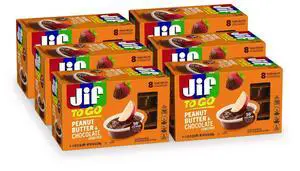 Chocolate Peanut Butter Chocolate 1.1 oz Cups 8 Cups/Pack 6 Packs/Carton SMU35614
