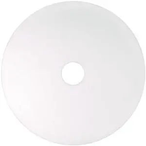 XTRACT Melamine Floor Pad 20" Diameter White/Brown 5/Carton 404020