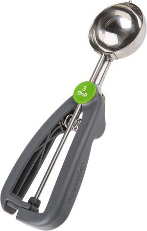 Progressive International Quick Release 3 Tbsp. large cookie scoop, Gray