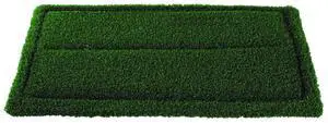 TurfScrub Brush Floor Pad 14 x 20 Green 4/Carton 40291420