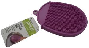 Progressive PS-9037LTGRY Silicone Scrubbie Mitt - Light Gray