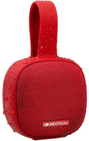 Soundstream h2GO IPX7 Waterproof Portable Bluetooth Speaker - Red