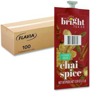The Bright Tea Co. Chai Spice Tea 0.09oz Pouch 100Ct 48021
