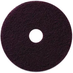 Stripping Pad 20" Diameter Burgundy 5/Carton 430520