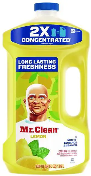 Multipurpose Cleaning Solution Lemon Scent 64 oz Bottle 0689411290
