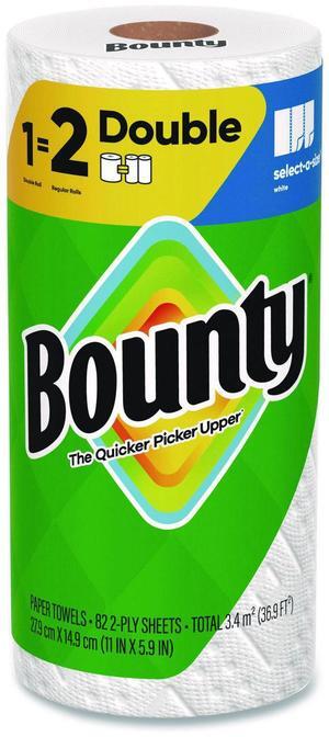 Select-a-Size Kitchen Roll Paper Towels 2-Ply 5.9 x 11 White 82 Sheets/Double Roll 24 Rolls/Carton 80798319