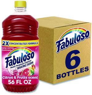 Fabuloso Multi-Use Cleaner Citrus Scent 56 oz Bottle 6/Carton 153091