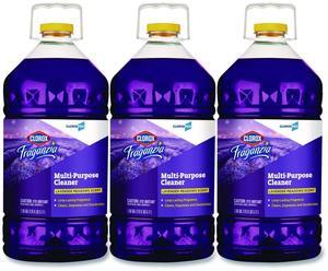 CloroxPro Fraganzia Multi-Purpose Cleaner Lavender Meadows Scent 175 oz Bottle 3/Carton 60614CT