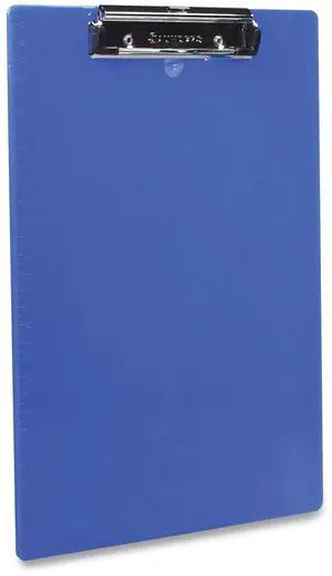 Recycled Plastic Clipboard 0.5" Clip Capacity Holds 8.5 x 11 Sheets Cobalt 2158230010