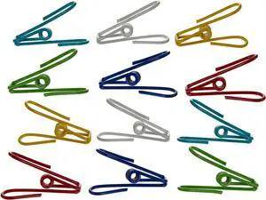 Progressive 36 PVC Coated Wire Clips - Set of 36 Clips, GT-6012TCS