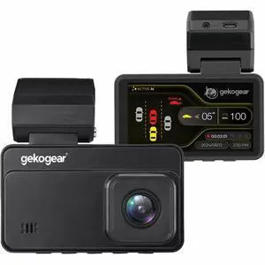 GekoGear Orbit D220 2K Quad HD AI Front and Rear Dash Cam OrbitD220