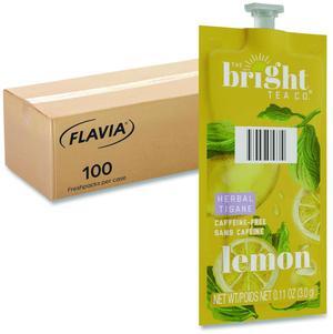 The Bright Tea Co. Lemon Herbal Tea Freshpack 100/Carton 48022