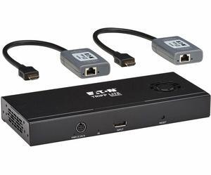 Tripp Lite 2-Port DisplayPort to HDMI Splitter/Extender Kit over Cat6