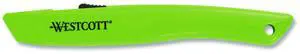 Full-Size Safety Cutter ABS Handle Green 12/Pack 00659