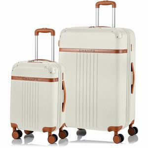 CHAMPS Vintage Collection 2-piece Hardside Luggage set Ivory S1016IVORY