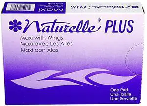 Naturelle Maxi Pads Plus #4 with Wings 250 Individually Wrapped/Carton 25189973