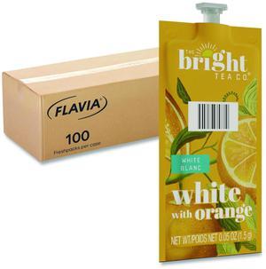 The Bright Tea Co. White with Orange Tea Freshpack 100/Carton 48024