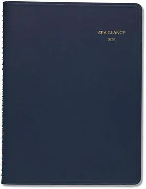 AT-A-GLANCEĀ® 2026 15-Month Monthly Planner, Navy, Large, 9" x 11" AT-A-GLANCEĀ® 2026 15-Month Monthly Planner, Navy, Large, 9" x 11"