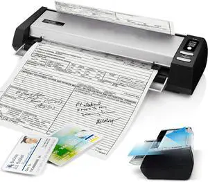 Plustek D430 Plus Desktop Compact Scanner - Citrix Ready and Most Rx Software Compatible