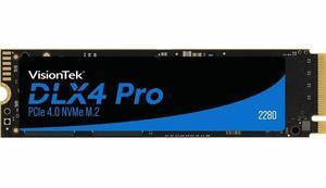 VisionTek  1 TB DLX4 Pro Solid State Drive - M.2 2280 Internal - PCI Express NVMe PCI Express NVMe 4.0 x4 Model 901709