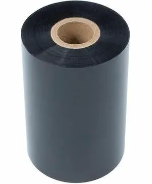 Brother 4.33" Wide Black Thermal Tranfer Wax/Resin Ribbon 450m Roll 12Ct