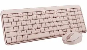 Logitech MK250 Bluetooth Wireless Mouse and Keyboard Combo, Rose 920-013512 Logitech MK250 Bluetooth Wireless Mouse and Keyboard Combo, Rose 920-013512