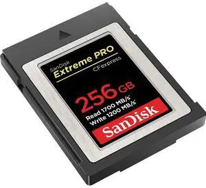 SanDisk 256GB Extreme PRO CFexpress Card Type B