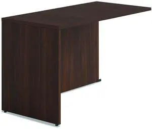 Alera Seville Series Return Shell Reversible 48" x 24" x 29" Mahogany AE1NNNR2448SHRG