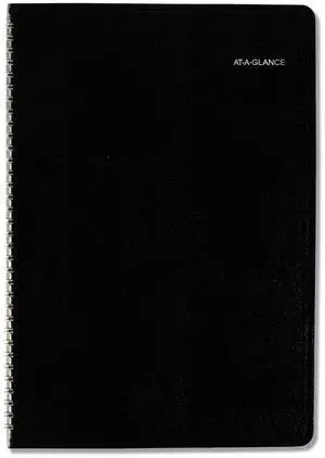 At-A-Glance Monthly Planner 12x8 Black Cover 2026 G47000