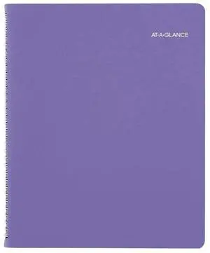 AT-A-GLANCE® Beautiful Day 2026 Weekly Monthly Appointment Book Planner, Lavender, Large, 8 1/2" x 11"