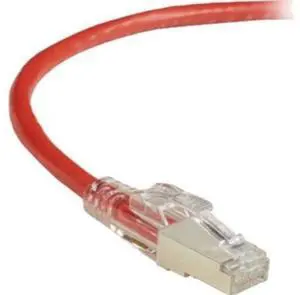 GIGATRUE 3 CAT6. SHIELDED PATCH CORD RED 7FT