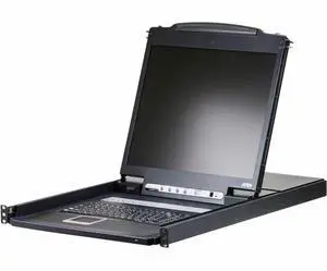 Aten 8-Port 19" LCD Integrated USB/PS2 Combo KVM w/ 8 Cables (CL1308NUKIT)