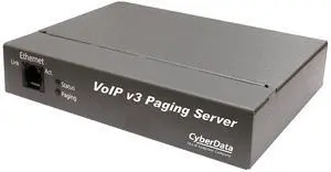 CyberData 011146 SIP Paging Server with Two SIP Endpoints