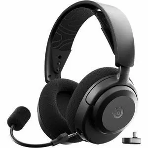 SteelSeries Arctis Nova 3P Wireless Multi-Platform Gaming Headset - Mobile App Control, 40 HR Battery, Neodymium Magnetic Drivers, 2.4GHz/Bluetooth, PS5, PS4, PC, Switch, Mobile - Aqua