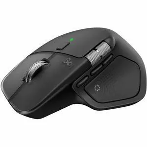 Logitech MX Master 4 Ergonomic Wireless Mouse with Advanced Performance Haptic Feedback Ultra-Fast Scrolling USB-C Charging Bluetooth Windows MacOS black 910007560