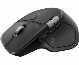 Logitech MX Master 4 Ergonomic Wireless Mouse with Advanced Performance Haptic Feedback Ultra-Fast Scrolling USB-C Charging Bluetooth Windows MacOS black 910007560