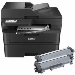 Brother MFC-L2900DWXL Wired & Wireless Laser Multifunction Printer Monochrome