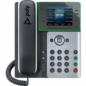 Poly Edge E300 IP Phone and PoE-enabled GSA/TAA 8F3H1AA