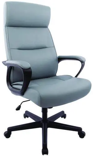Alera Oxnam Series High-Back Task Chair Supports Up to 275 lb 17.56 to 21.38 Seat Height Gray Seat Gray Back Black Base ALEON41B49