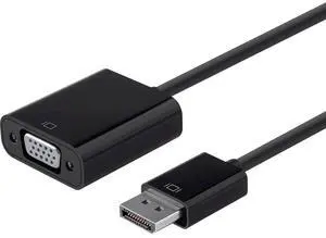 Monoprice DisplayPort 1.2a to VGA Active Adapter Black