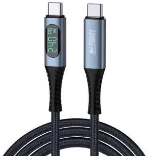 URBAN FACTORY USB-C TO USB-C E-MARK 240W - 20GB - 8K 60 HZ - LENGTH 1.5 M / 4.92