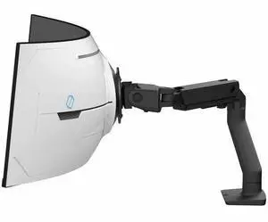 Ergotron Mounting Arm for Monitor Curved Screen Display Black 45693224