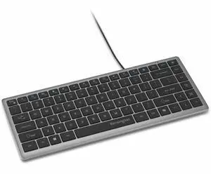 Kensington KB415 USB-C Wired Compact Keyboard, Quiet Scissor-Switch Keys, Programmable, Copilot Hotkey, Compatible with Windows, Black (K75411NA) Kensington KB415 USB-C Wired Compact Keyboard, Quiet Scissor-Switch Keys, Programmable, Copilot Hotkey, Compatible with Windows, Black (K75411NA)