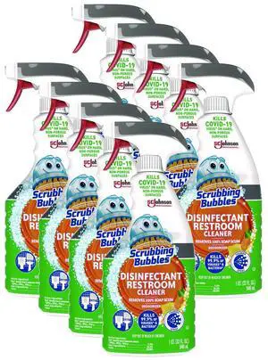 Disinfectant Restroom Cleaner Citrus Scent 32 oz Spray Bottle 8/Carton 334879 Disinfectant Restroom Cleaner Citrus Scent 32 oz Spray Bottle 8/Carton 334879